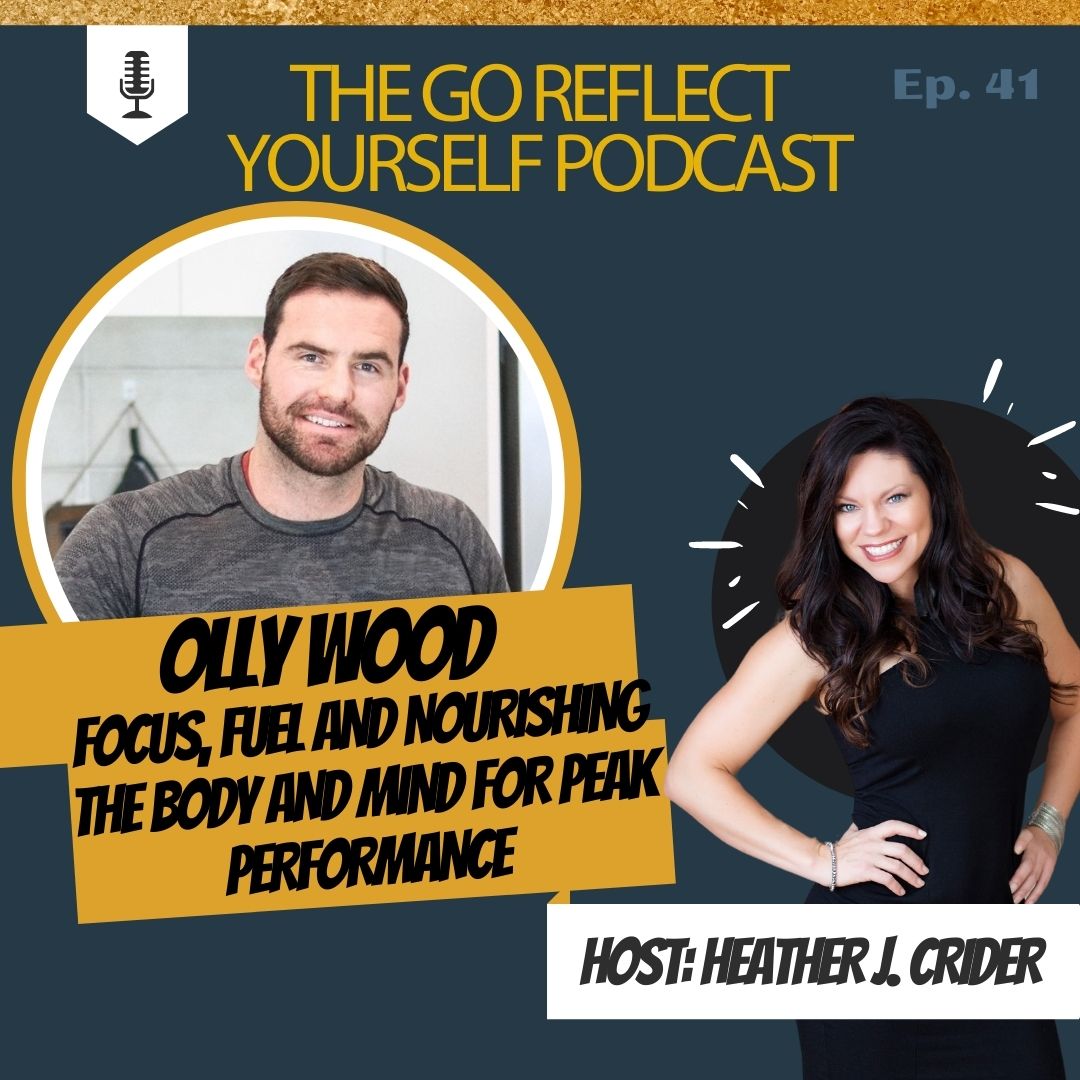 Ep. 41 Olly Wood From The Meta Project Peak Performance Health Experton The Go Reflect Yourself Podcast with Heather J. Crider